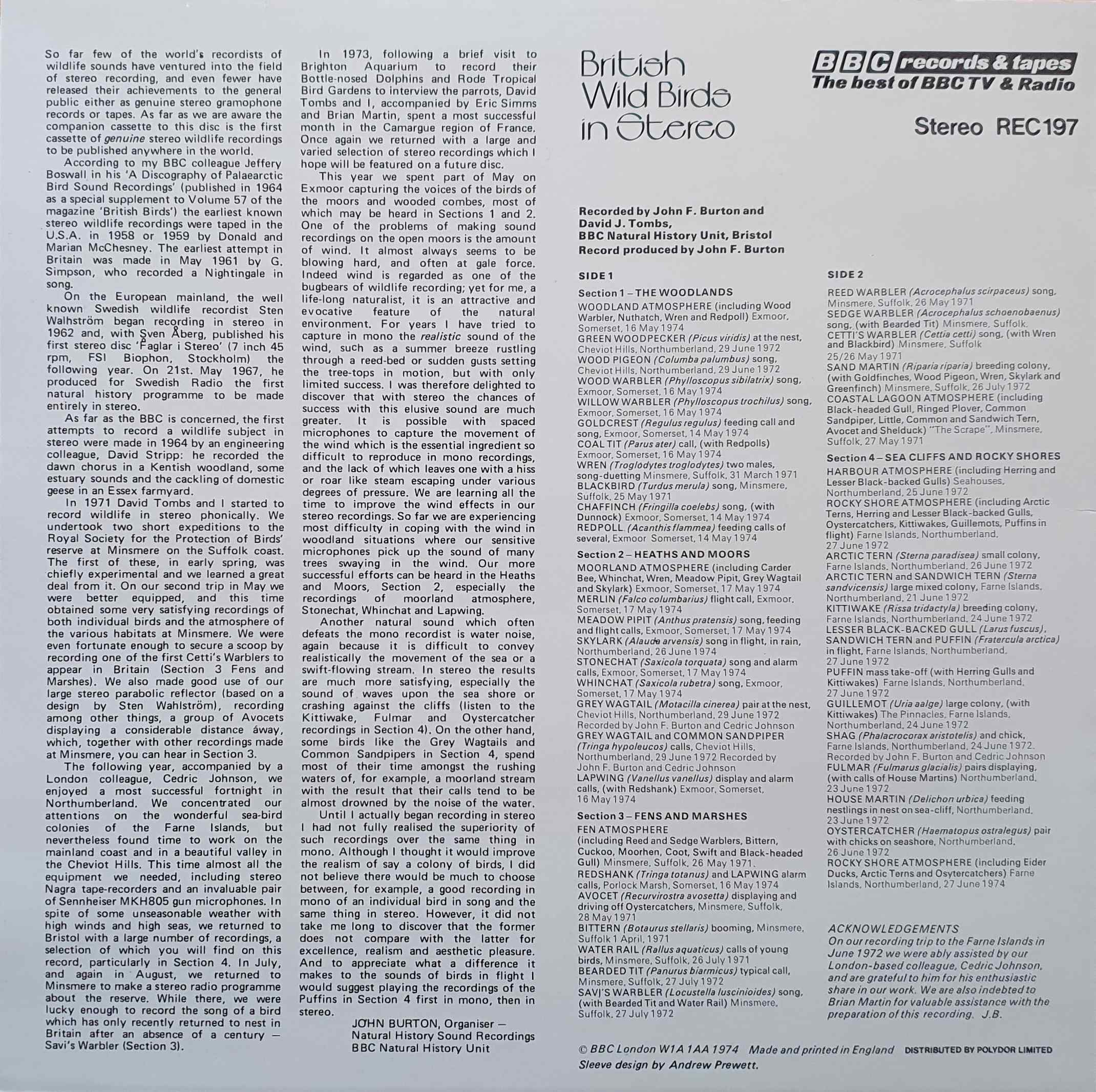Back cover of REC 197